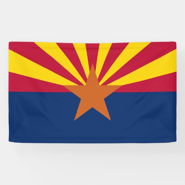 Arizona State Flag Banner (Horizontal)