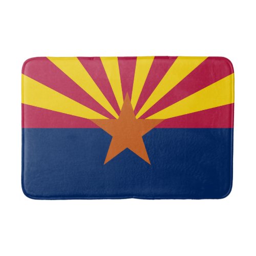 Arizona State Flag Bath Mat