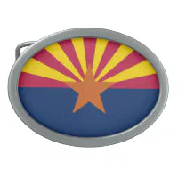 Arizona Flag Buckle