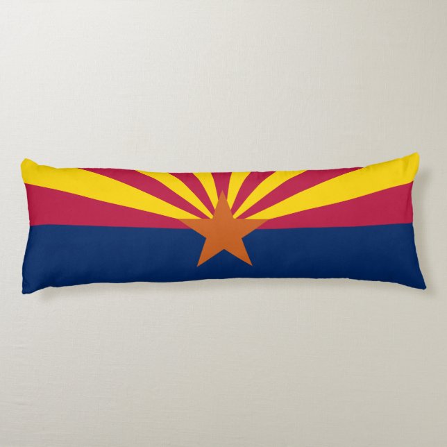 Arizona State Flag Body Pillow (Back)