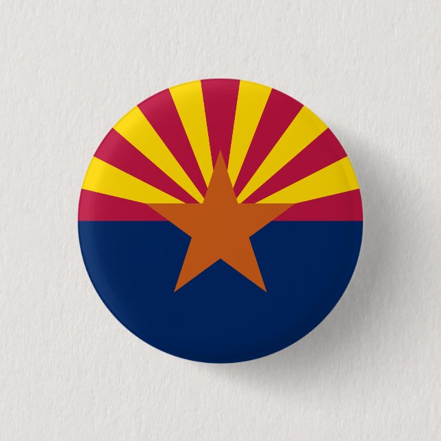 Arizona State Flag Button (Front)