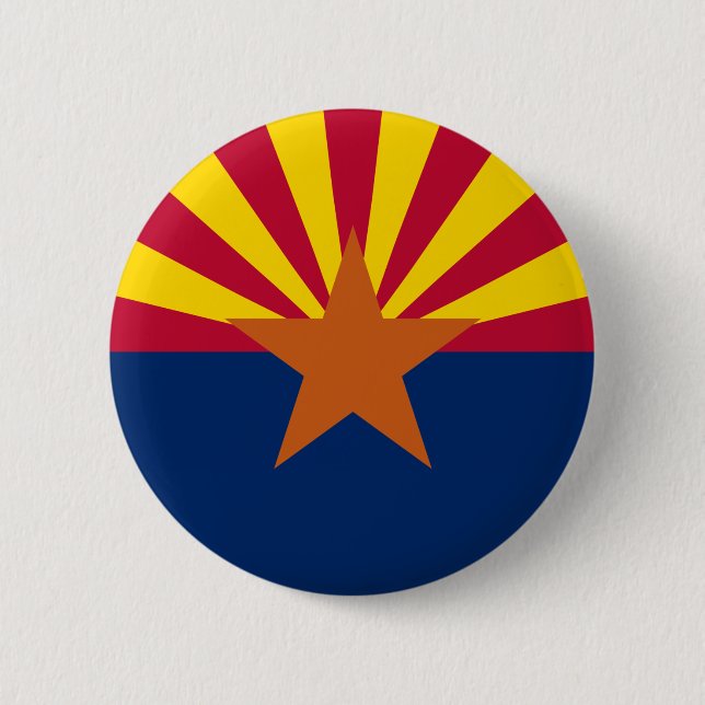 Arizona State Flag Button (Front)