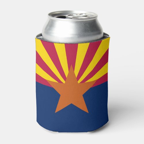 Arizona State Flag Can Cooler