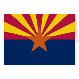 Arizona State Flag Cards