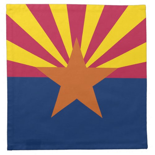 Arizona State Flag Cloth Napkin