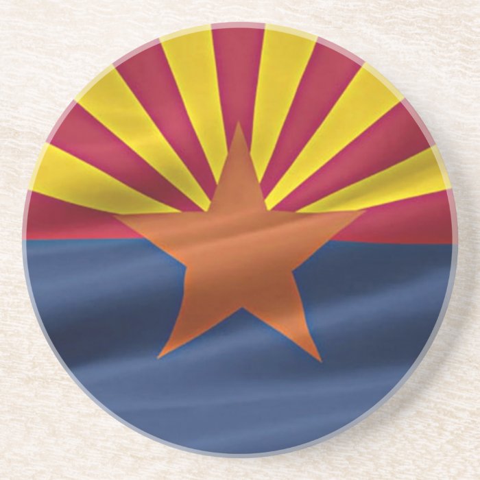 Arizona State Flag Coasters
