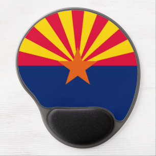Arizona State Flag Design Gel Mouse Pad