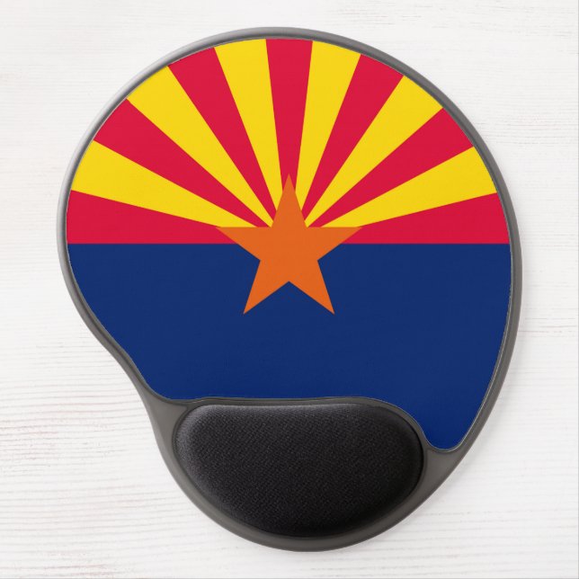 Arizona State Flag Design Gel Mouse Pad (Front)