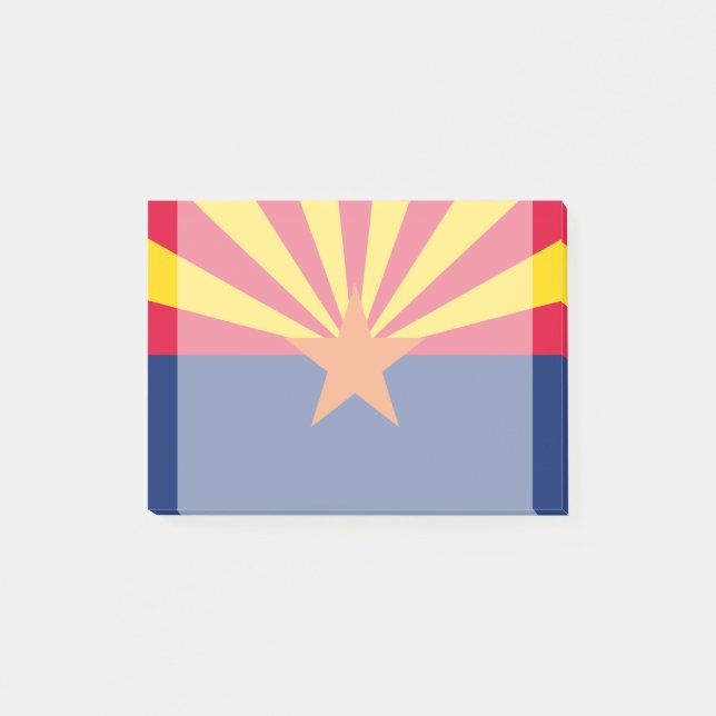 Arizona State Flag Design Post-it Notes (Front)