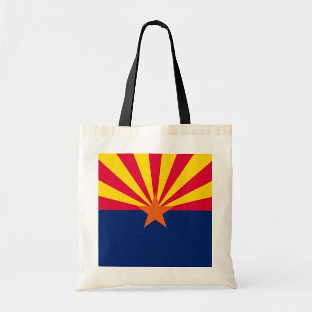 Arizona State Flag Design Tote Bag (Front)