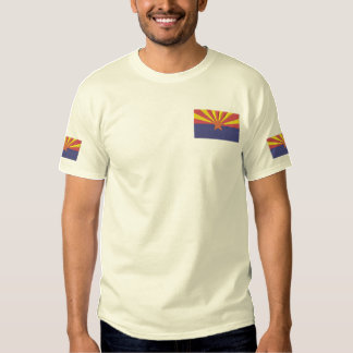 Arizona State Flag Embroidered T-Shirt