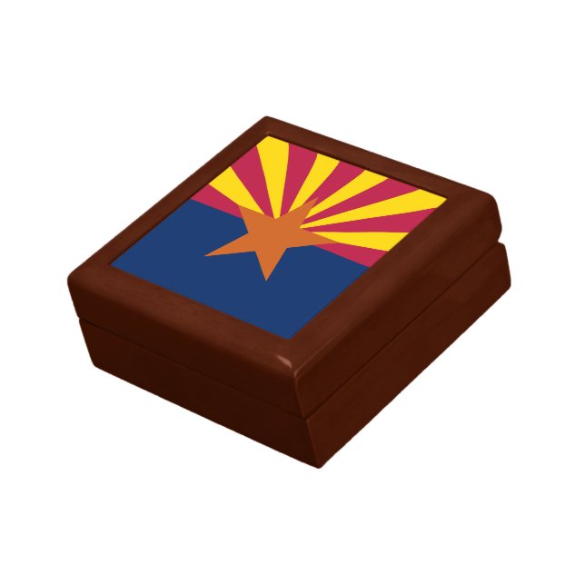 Arizona State Flag Gift Box (Side)