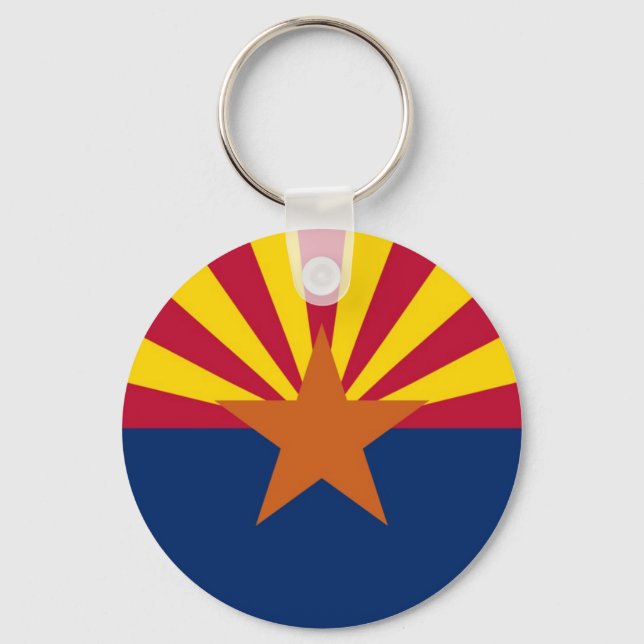 Arizona State Flag Keychain (Front)