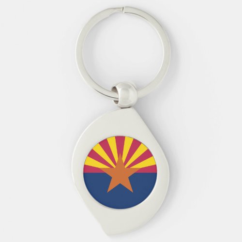 Arizona State Flag Keychain