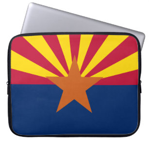 Arizona State Flag Laptop Sleeve