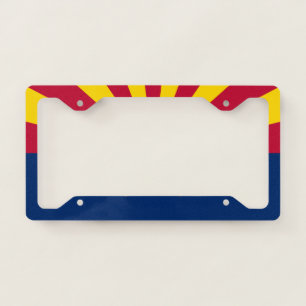 Arizona State Flag License Plate Frame