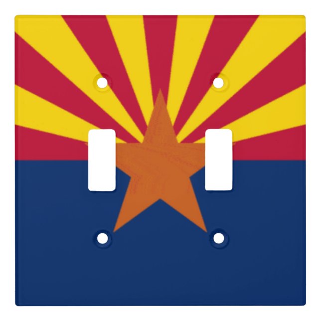 Arizona State Flag Light Switch Cover (Front)