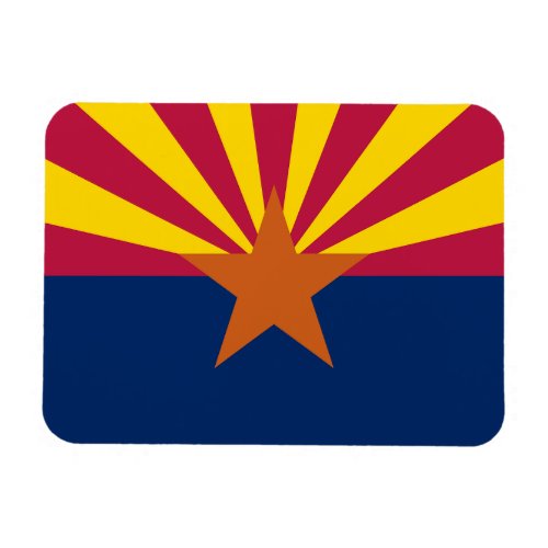 Arizona State Flag Magnet