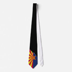 Arizona State Flag Neck Tie