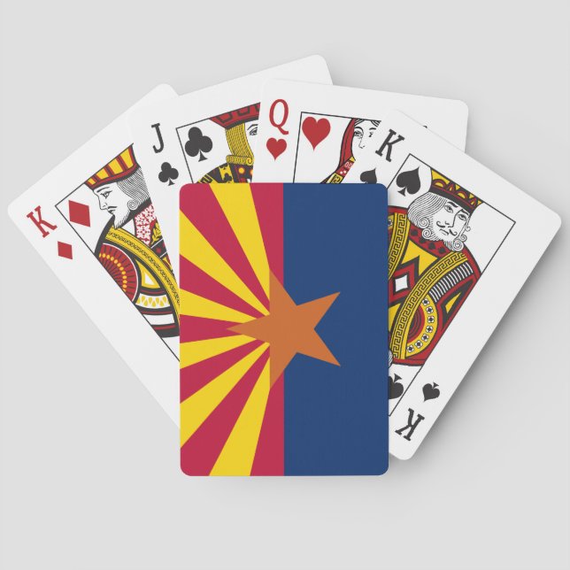 Arizona State Flag Poker Cards (Back)