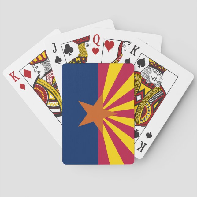 Arizona State Flag Poker Cards (Back)