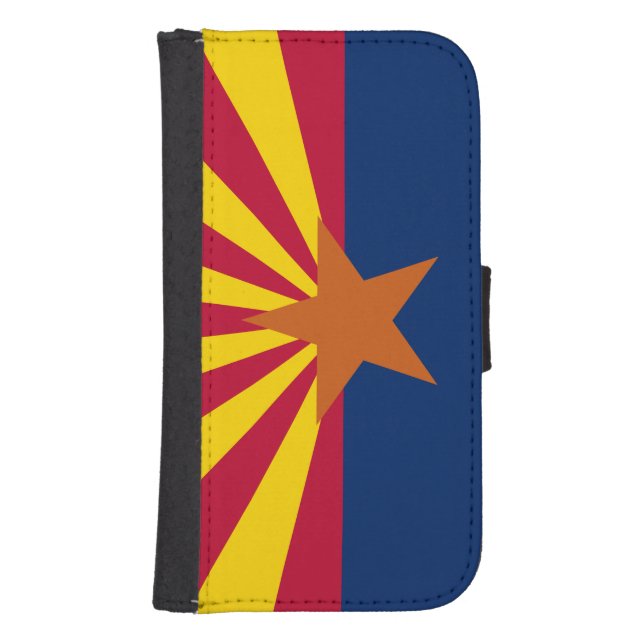 Arizona State Flag Samsung Galaxy Wallet Case (Front)