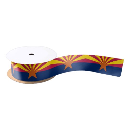 Arizona State Flag Satin Ribbon