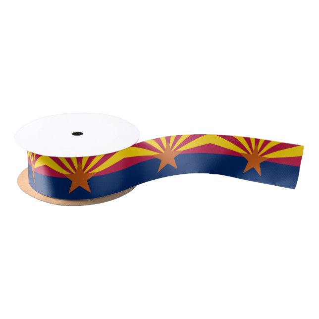 Arizona State Flag Satin Ribbon (Spool)