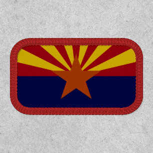 Arizona State Flag Small Patch