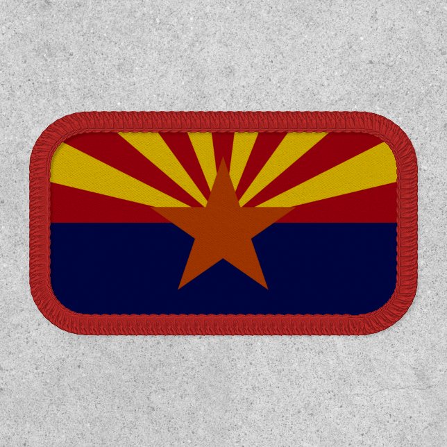 Arizona State Flag Small Patch (Front)