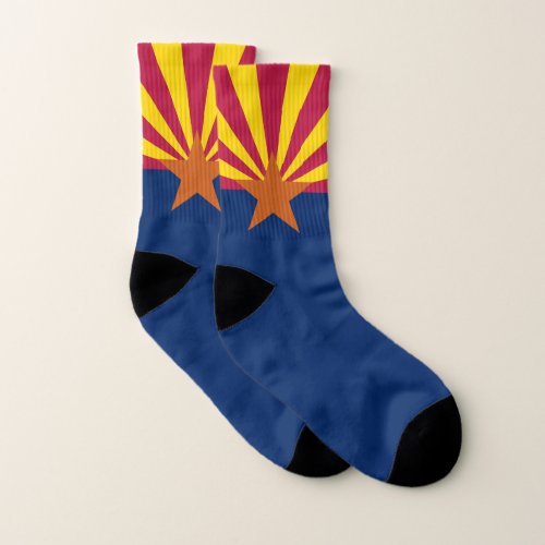 Arizona State Flag Socks