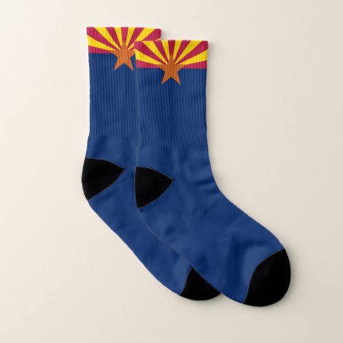 Arizona State Flag Socks