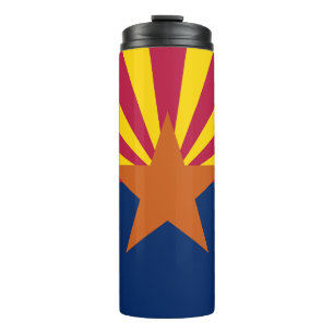 Arizona State Flag Thermal Tumbler