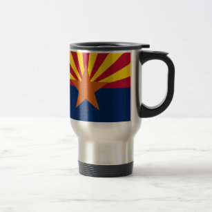Arizona State Flag Travel Mug