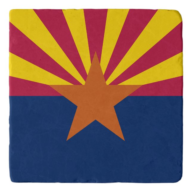 Arizona State Flag Trivet (Front)
