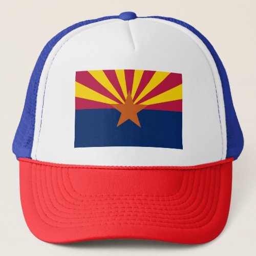 Arizona State Flag Trucker Hat