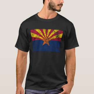 Arizona State Flag Vintage T-Shirt