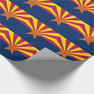 Arizona State Flag Wrapping Paper
