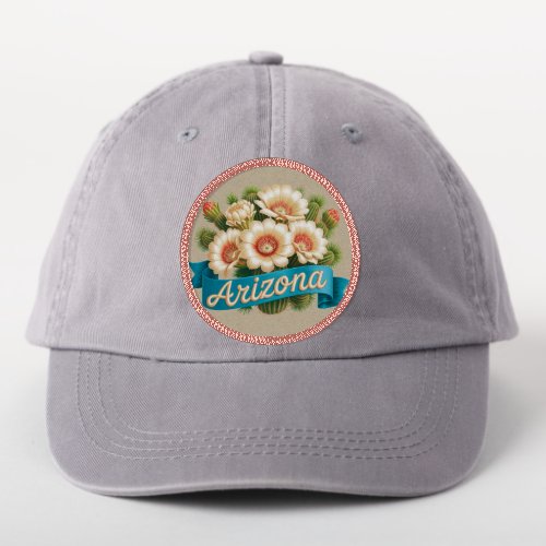 Arizona State Flowers Emblem Iron On Patch