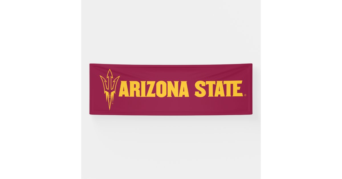 Arizona State Fork Banner | Zazzle