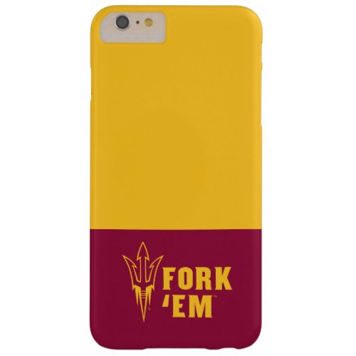 Arizona State Fork Em Barely There iPhone 6 Plus Case