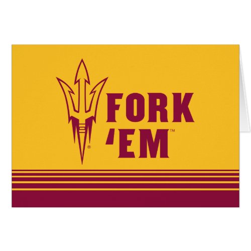 Arizona State Fork Em  Stripes