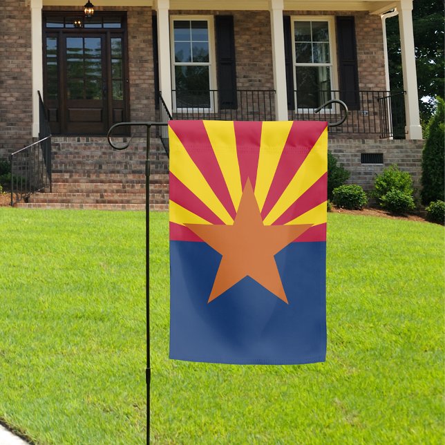 Arizona State Garden Flag (Arizona State Garden Flag Cover)
