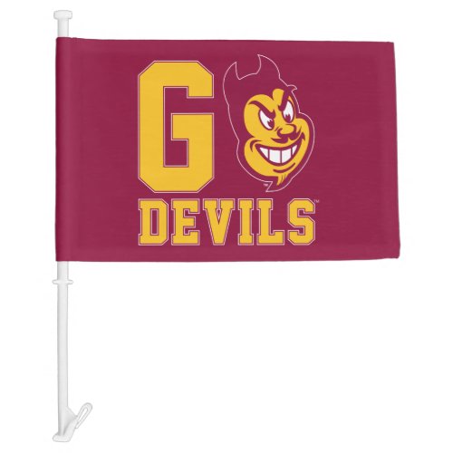 Arizona State Go Devils Car Flag