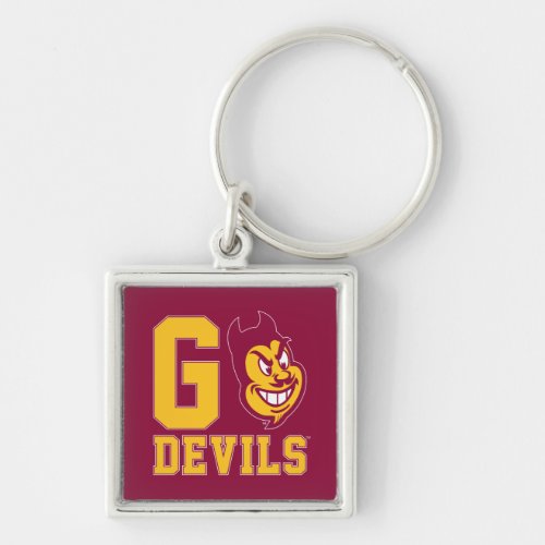 Arizona State Go Devils Keychain