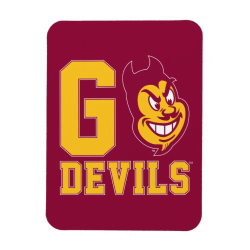 Arizona State Go Devils Magnet