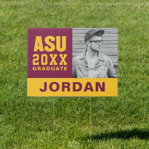 Arizona State Graduate _ Photo Sign