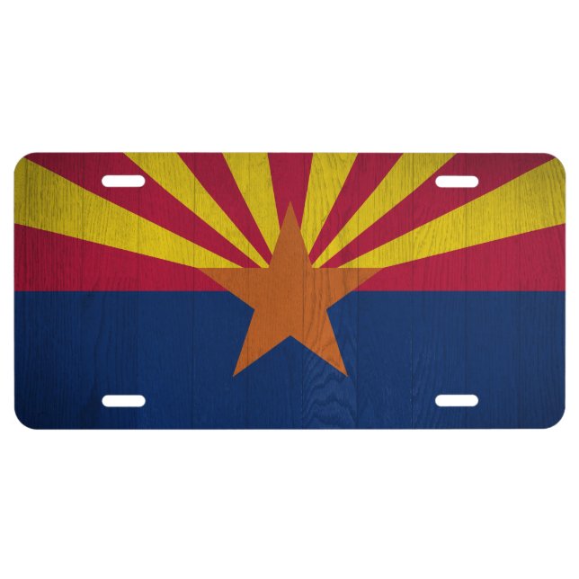 Arizona State  License Plate (Front)