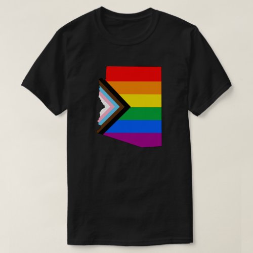 Arizona State Pride LGBTQ Progress Pride T_Shirt