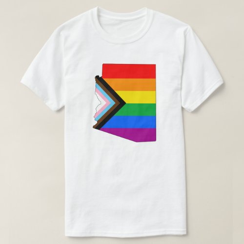 Arizona State Pride LGBTQ Progress Pride T_Shirt